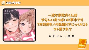 一途な家政夫くんはやらしいおっぱいに夢中です 7年熟成モノの執着Hでじっくりコトコト愛されて